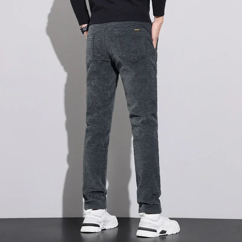 Men's Precision Flex Slacks Comfortable Fit Stretch Fabric-Outfit2Go