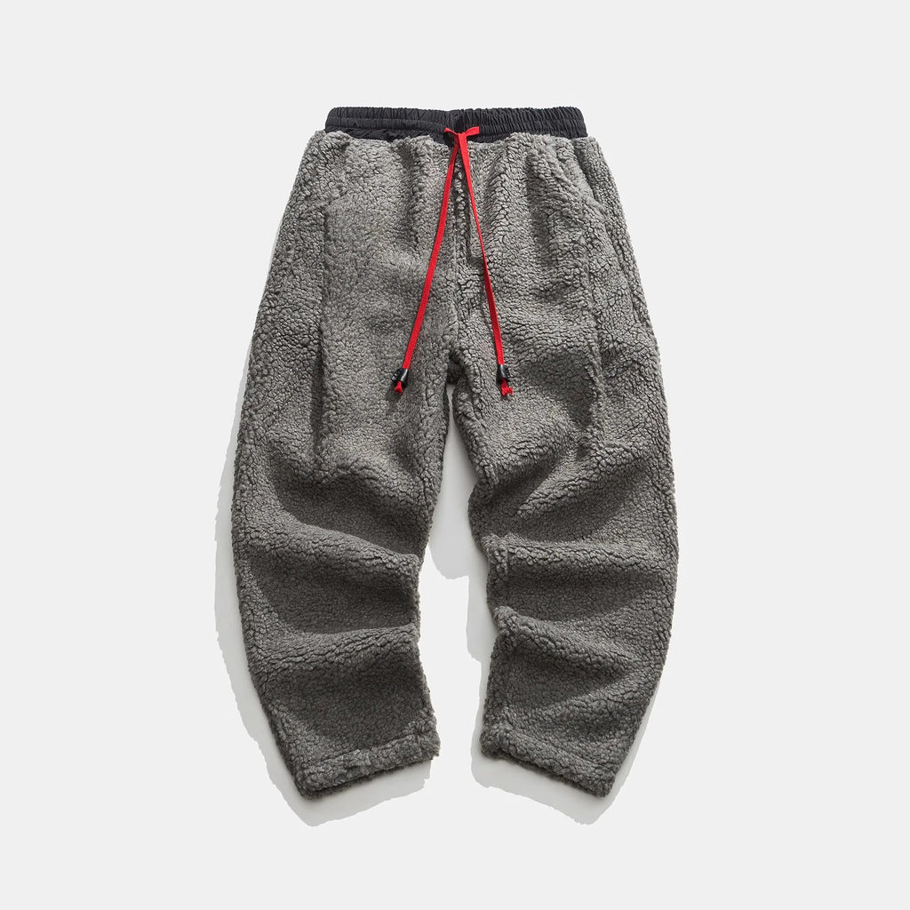 Men's Lambswool Sweatpants - Cozy and Stylish