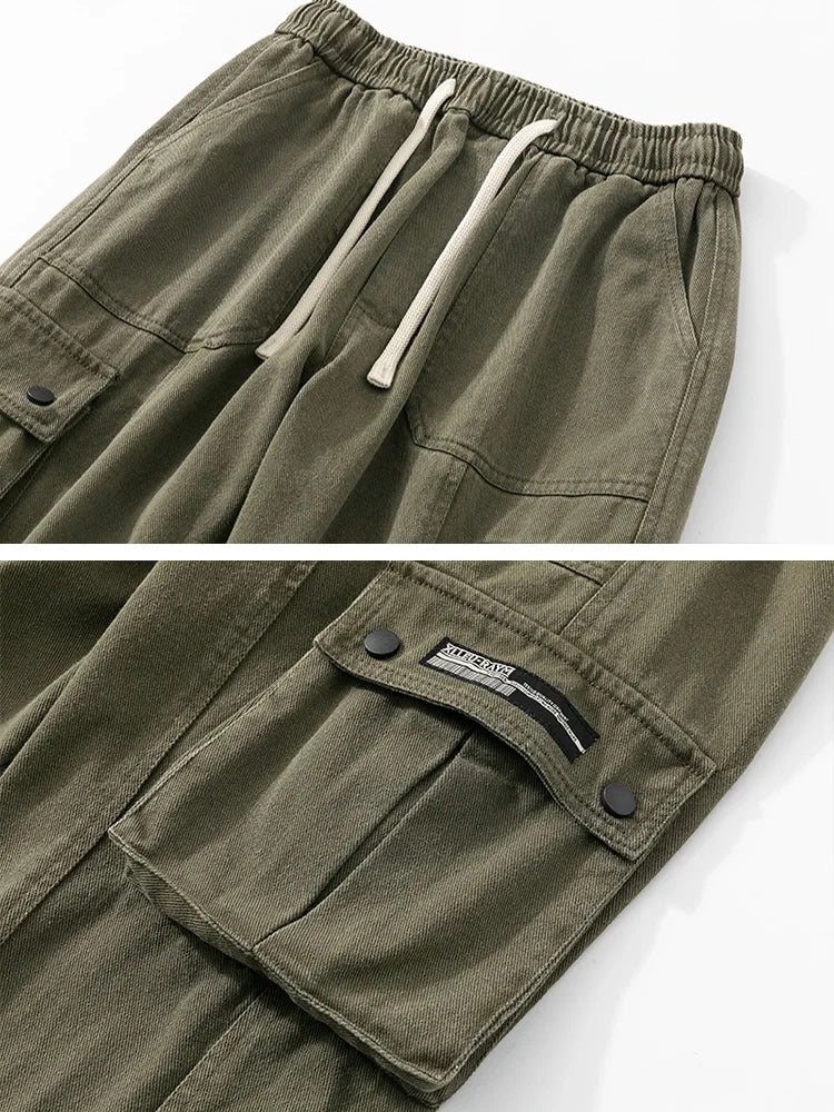 Men's Cargo Joggers Slim Fit Versatile Pockets-Outfit2Go