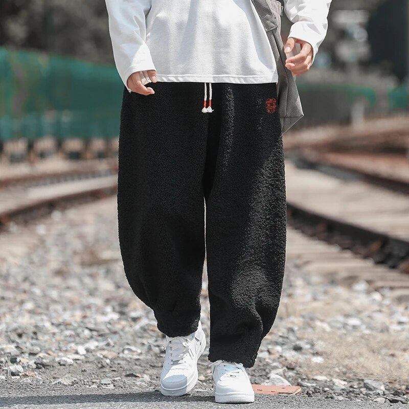 Men's Sherpa Sweatpants – Ultimate Comfort and Warmth.-Outfit2Go