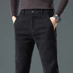 Men's Precision Flex Slacks Comfortable Fit Stretch Fabric-Outfit2Go