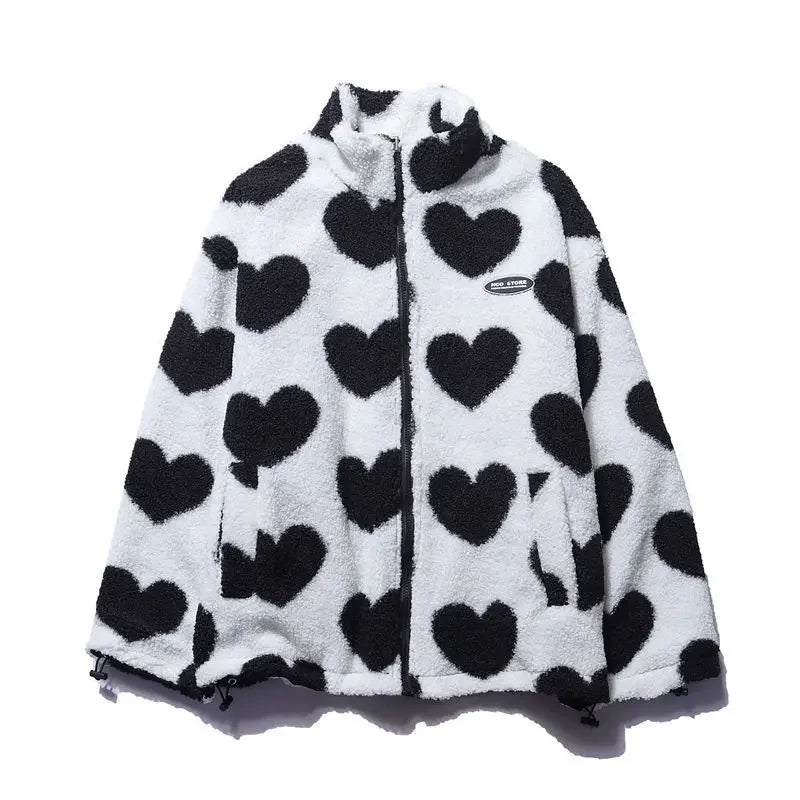 Womens Reversible Heart Jacket-Outfit2Go
