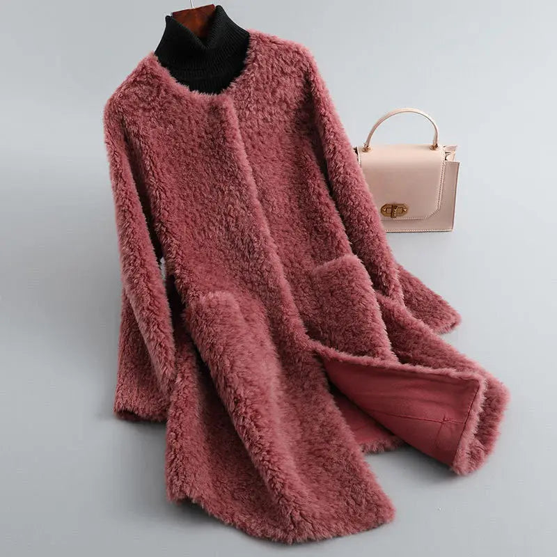 Women's Luxurious Fur Coat-Outfit2Go