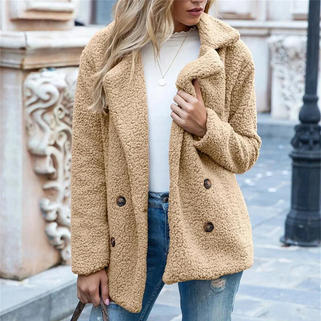 Women's Fleece Coat - Preston Taylor-Outfit2Go