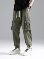 Men's Cargo Joggers Slim Fit Versatile Pockets-Outfit2Go
