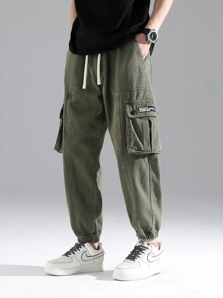 Men's Cargo Joggers Slim Fit Versatile Pockets-Outfit2Go