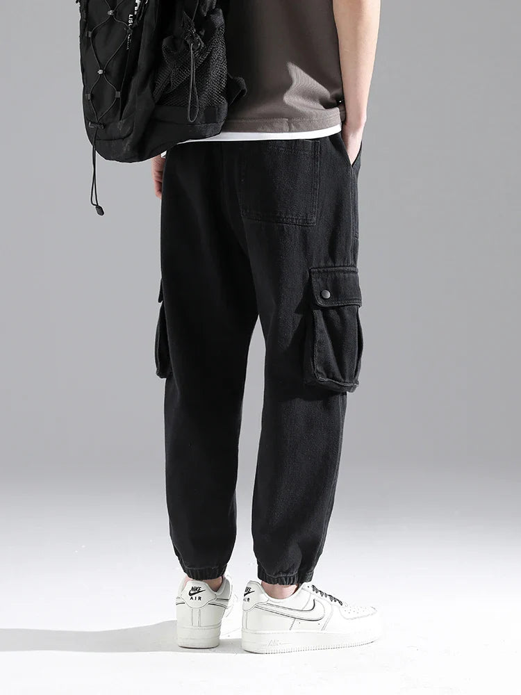 Men's Cargo Joggers Slim Fit Versatile Pockets-Outfit2Go