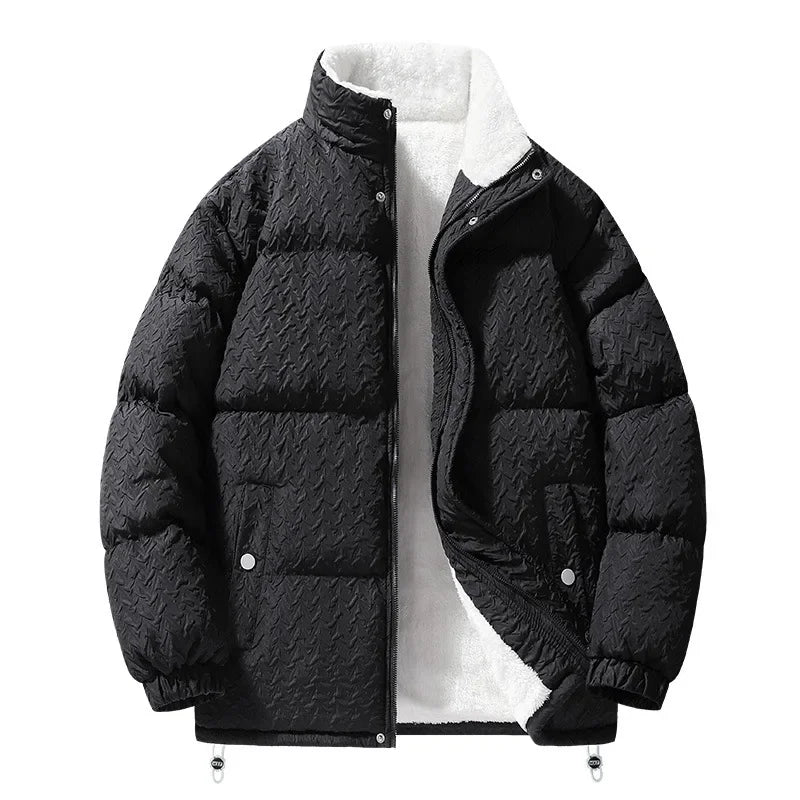 Men's Sherpa Puffer Jacket-Outfit2Go