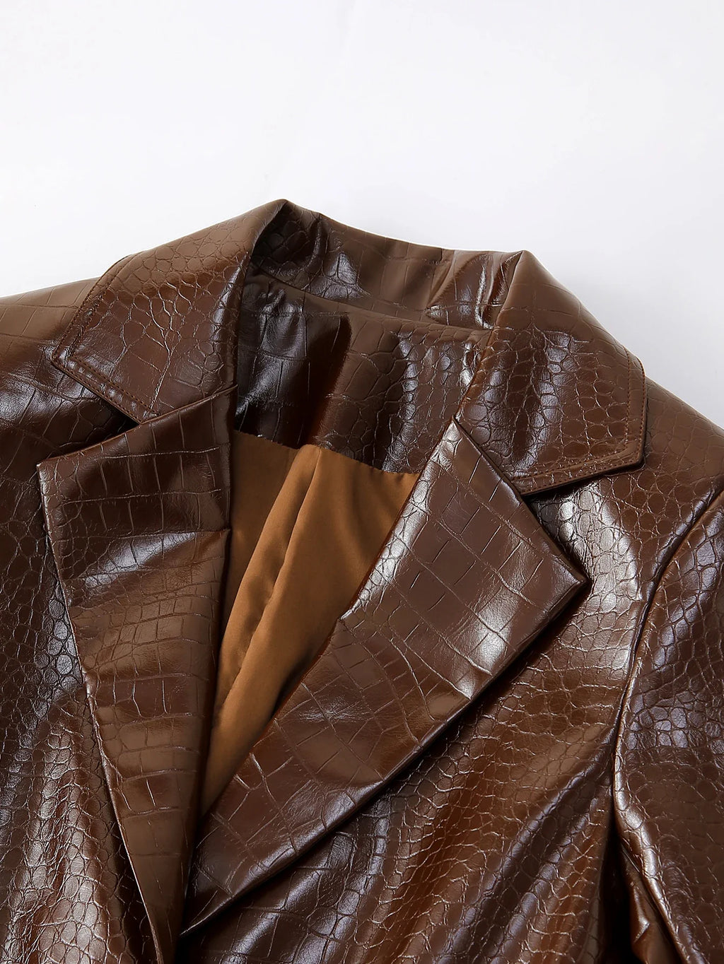 Women's Leather Blazer-Outfit2Go