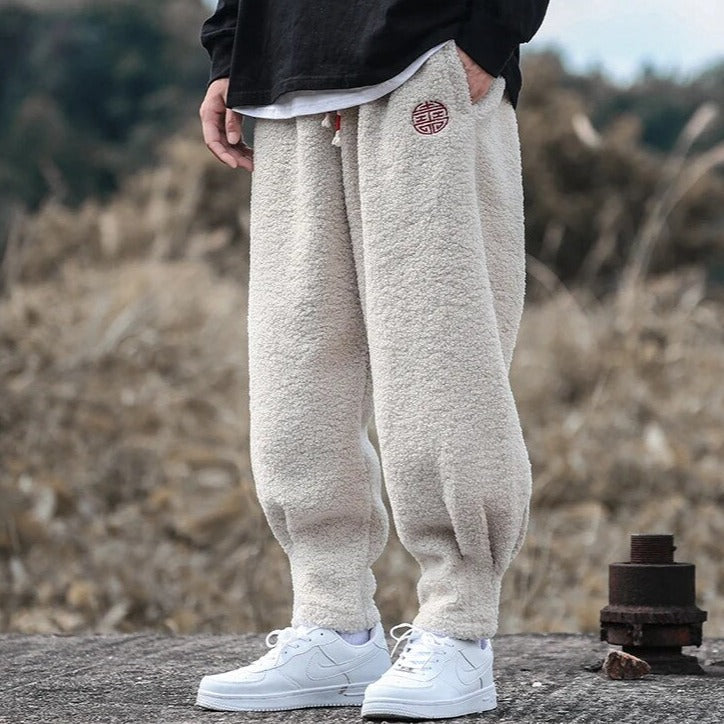 Men's Sherpa Sweatpants – Ultimate Comfort and Warmth.-Outfit2Go