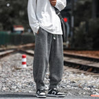 Men's Textured Joggers with Comfortable Fit-Outfit2Go