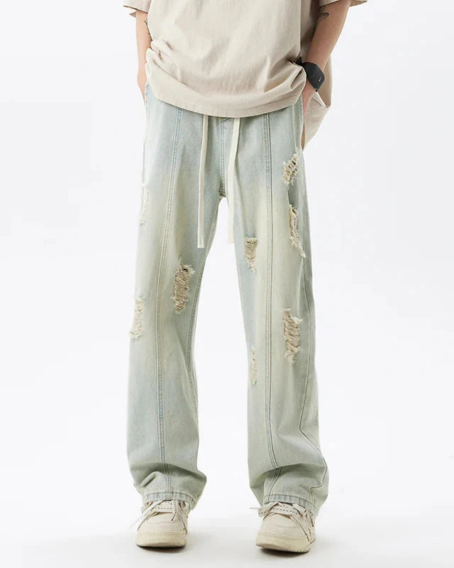 Men's Relaxed Fit Jeans with Comfortable Stretch-Outfit2Go