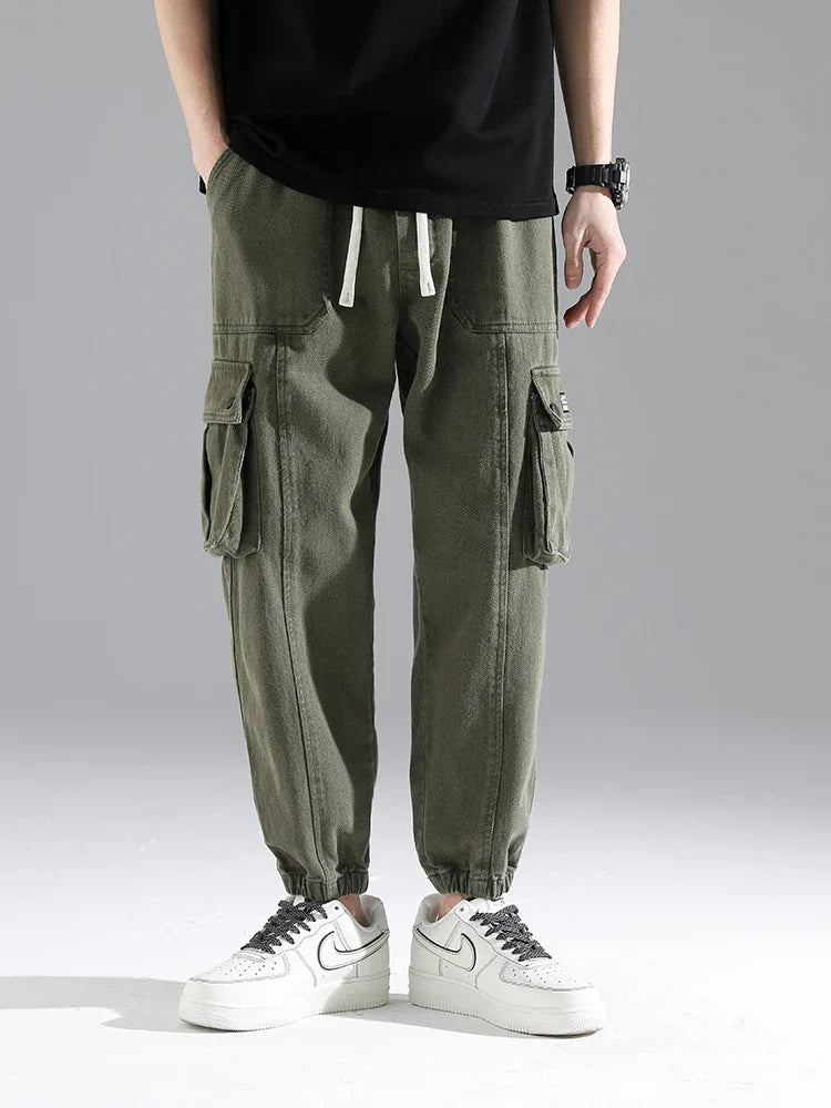 Men's Cargo Joggers Slim Fit Versatile Pockets-Outfit2Go