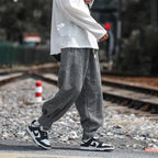 Men's Textured Joggers with Comfortable Fit-Outfit2Go