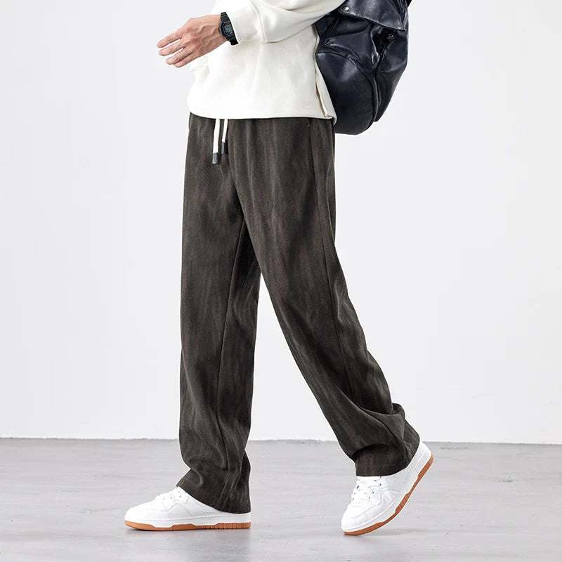 Men's Relaxed Fit Pants with Comfortable Stretch-Outfit2Go
