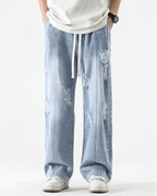 Men's Relaxed Fit Jeans with Comfortable Stretch-Outfit2Go