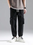 Men's Cargo Joggers Slim Fit Versatile Pockets-Outfit2Go