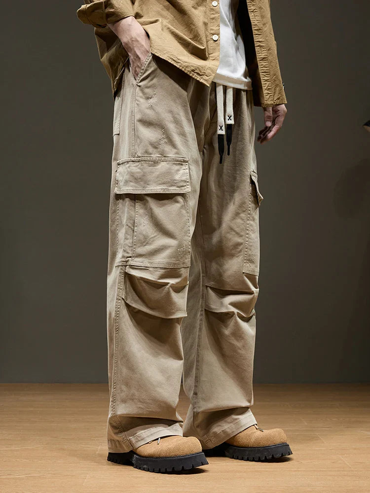 Men's Ridgeline Cargo Pants – Versatile Comfort and Functionality.-Outfit2Go