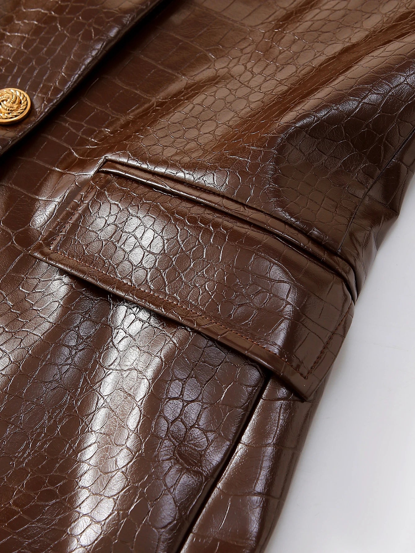 Women's Leather Blazer-Outfit2Go