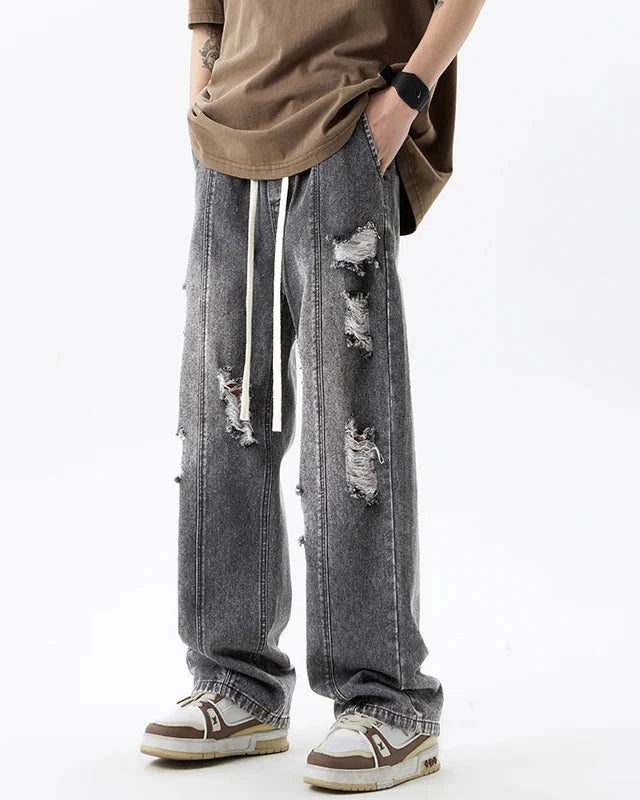 Men's Relaxed Fit Jeans with Comfortable Stretch-Outfit2Go