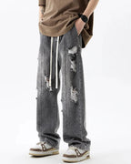 Men's Relaxed Fit Jeans with Comfortable Stretch-Outfit2Go