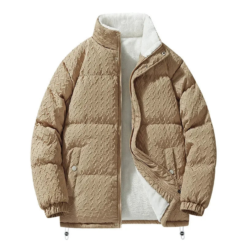 Men's Sherpa Puffer Jacket-Outfit2Go