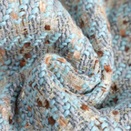 Women's Tweed Pearl Single Button Blazer-Outfit2Go