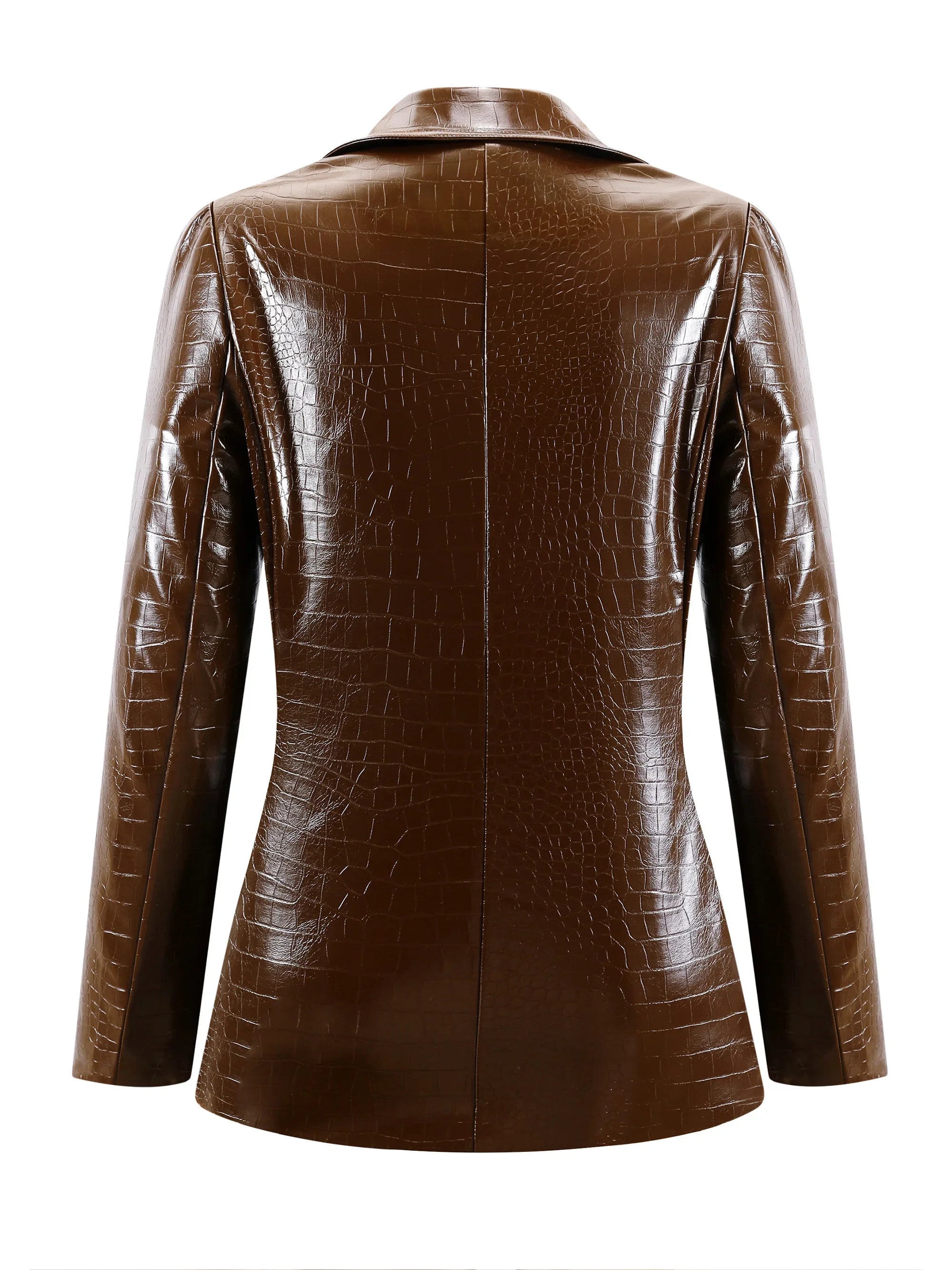 Women's Leather Blazer-Outfit2Go
