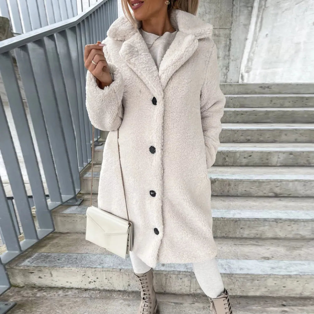 Women's Vello Overcoat - Stylish and Elegant Design-Outfit2Go