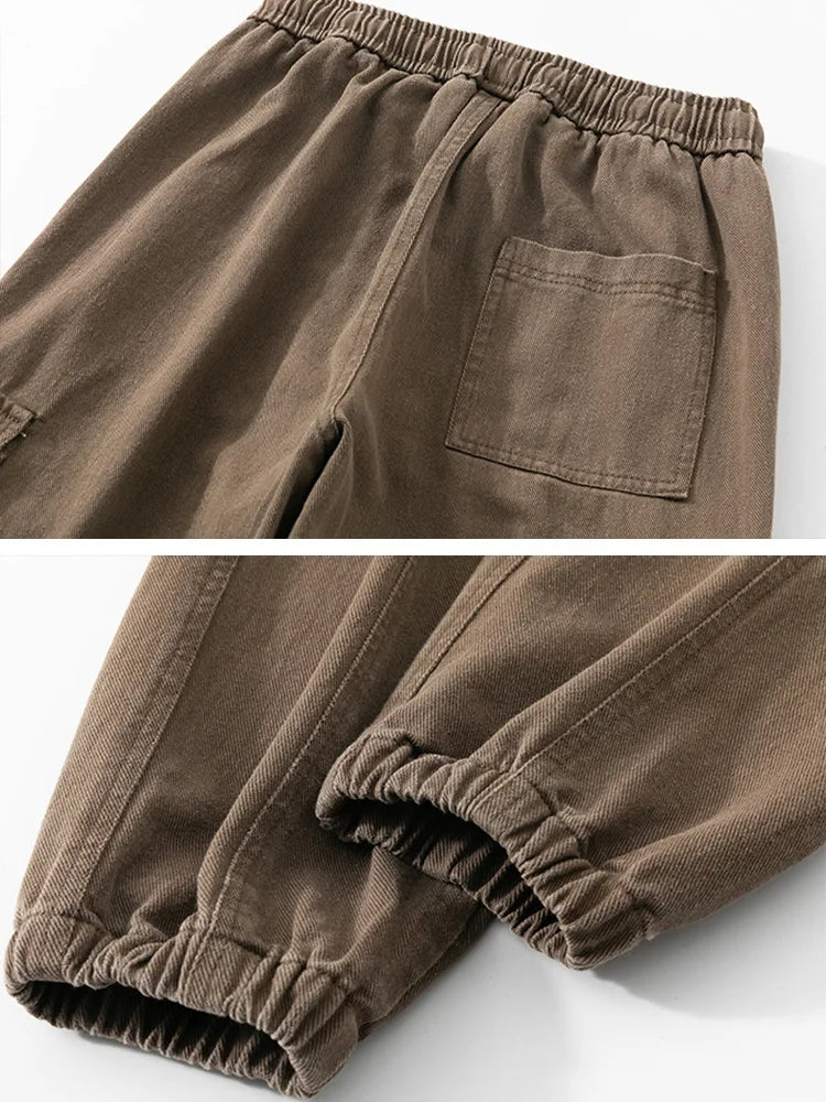 Men's Cargo Joggers Slim Fit Versatile Pockets-Outfit2Go