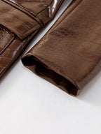 Women's Leather Blazer-Outfit2Go