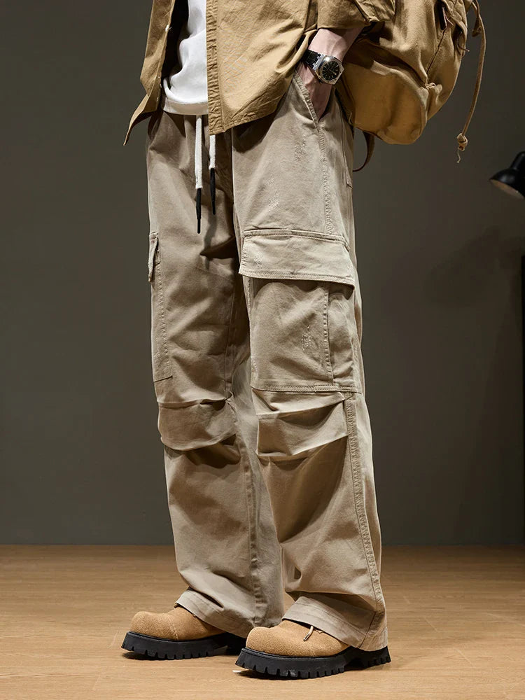 Men's Ridgeline Cargo Pants – Versatile Comfort and Functionality.-Outfit2Go