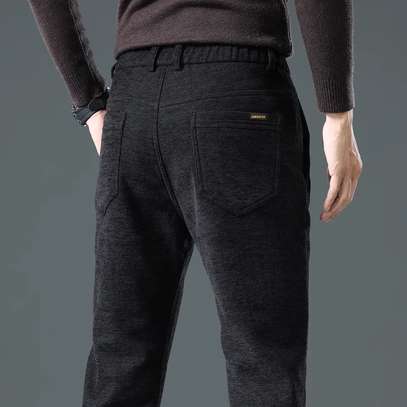 Men's Precision Flex Slacks Comfortable Fit Stretch Fabric-Outfit2Go