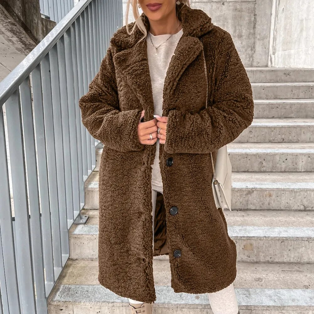 Women's Vello Overcoat - Stylish and Elegant Design-Outfit2Go