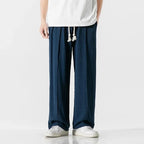 Men's Relaxed Fit Cotton Pants with Comfortable Stretch-Outfit2Go