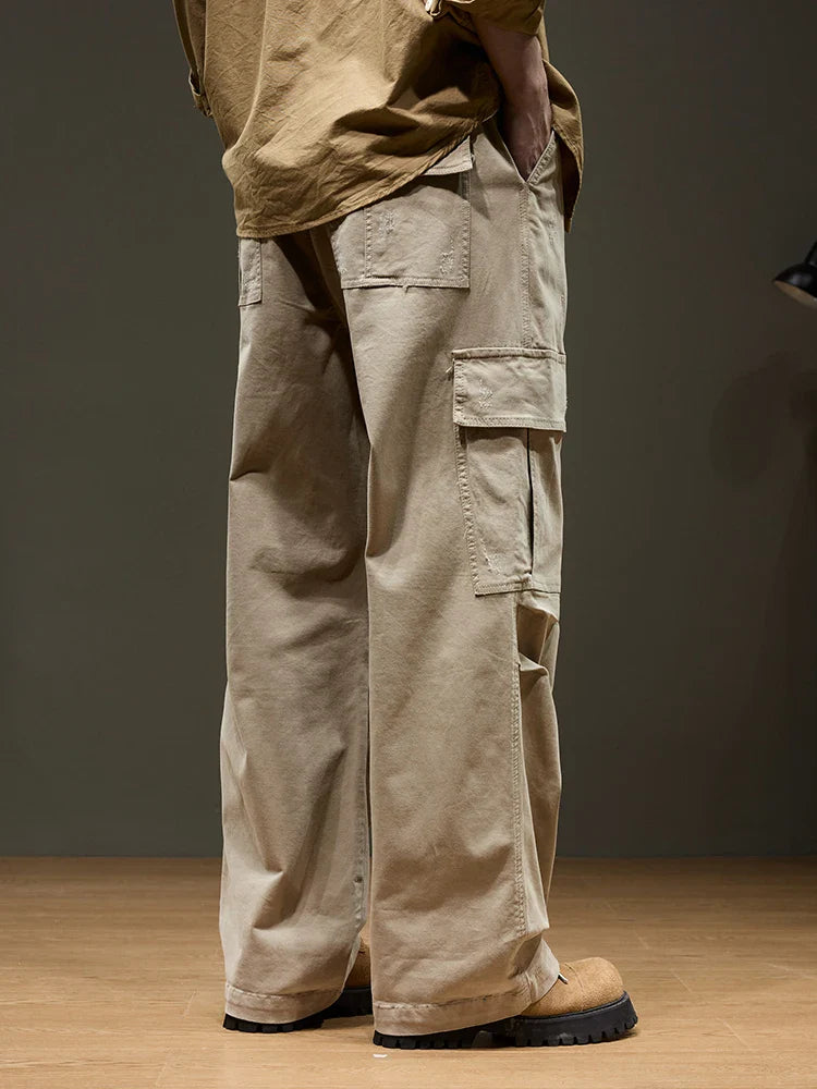 Men's Ridgeline Cargo Pants – Versatile Comfort and Functionality.-Outfit2Go