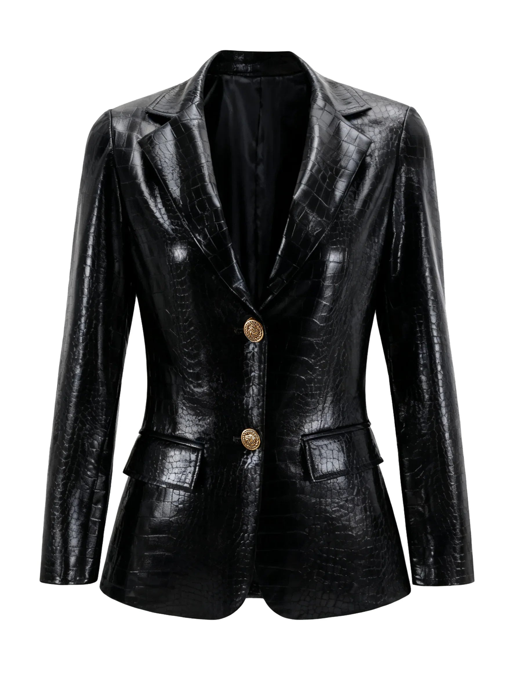 Women's Leather Blazer-Outfit2Go