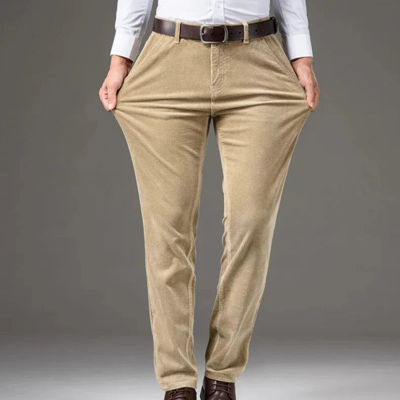 Men's Corduroy Pants Slim Fit Soft Fabric-Outfit2Go