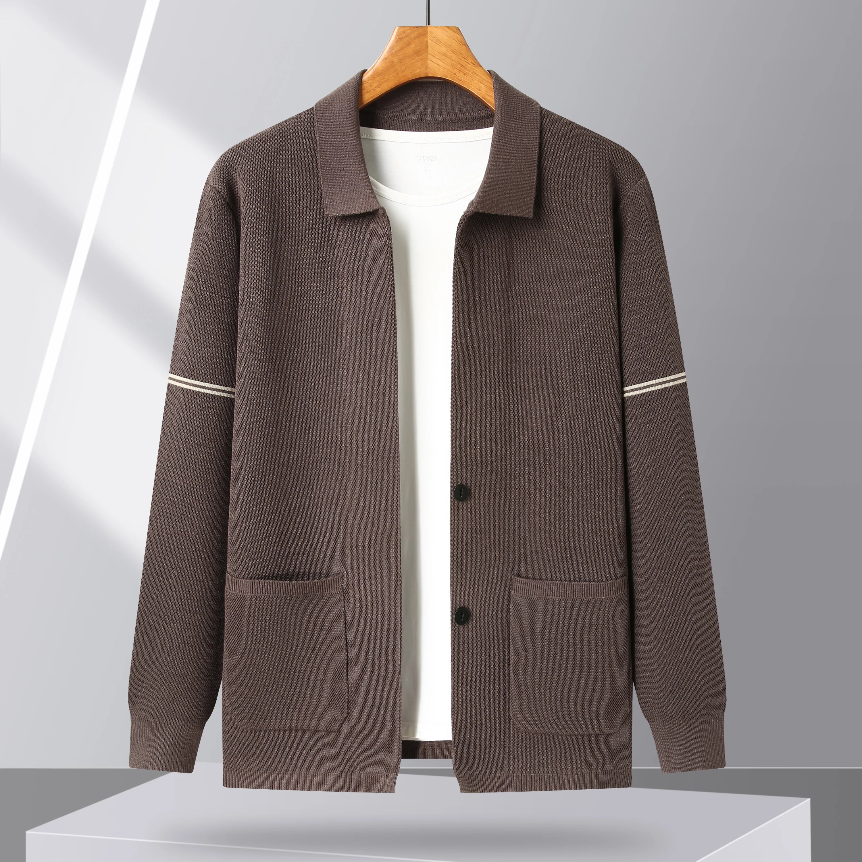 Men's Knit Cardigan - Stylish and Comfortable Design-Outfit2Go