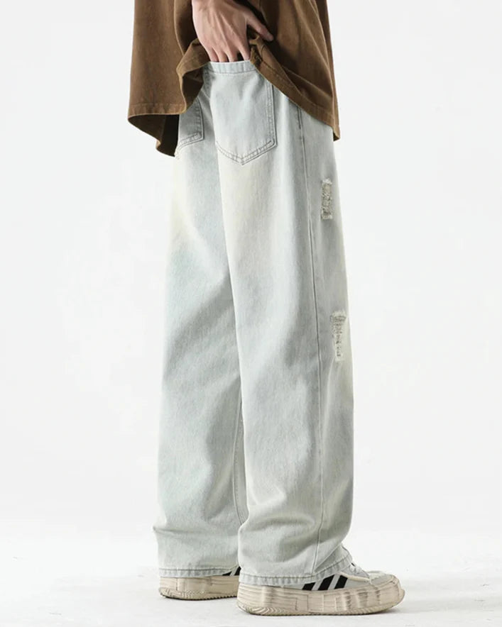 Men's Relaxed Fit Jeans with Comfortable Stretch-Outfit2Go