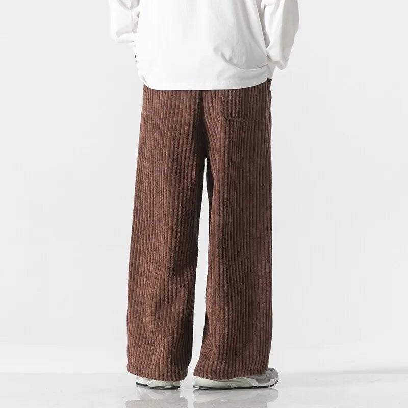 Men's Corduroy Pants Slim Fit Comfortable Fabric-Outfit2Go