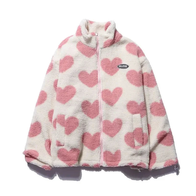 Womens Reversible Heart Jacket-Outfit2Go