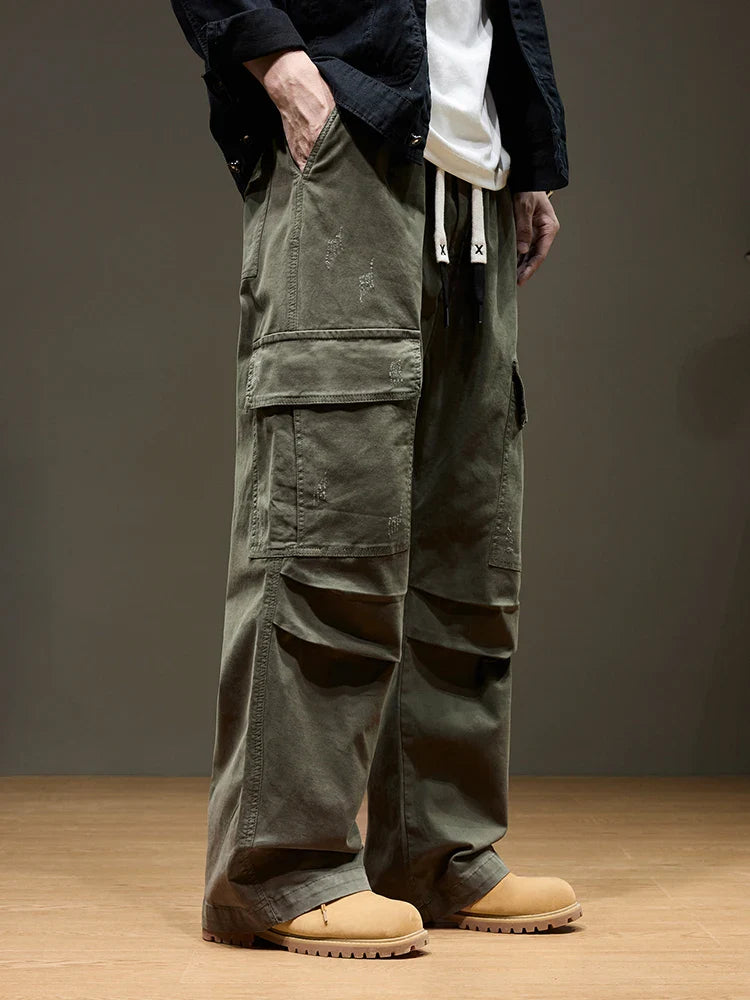 Men's Ridgeline Cargo Pants – Versatile Comfort and Functionality.-Outfit2Go