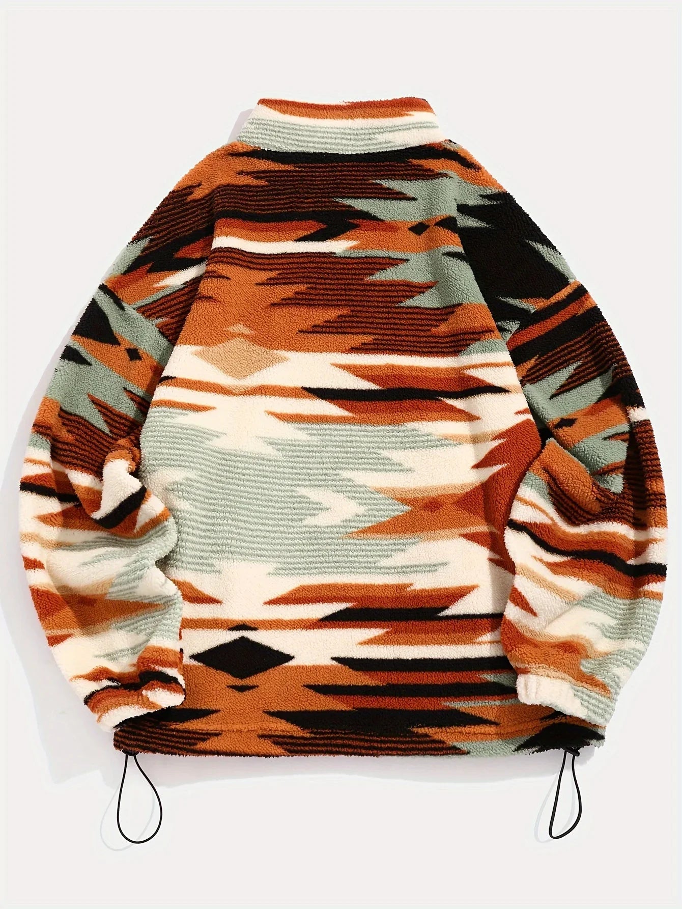 Men's Fleece Zip-Up Jacket - Cozy and Stylish Outerwear-Outfit2Go