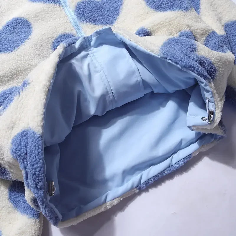 Womens Reversible Heart Jacket-Outfit2Go