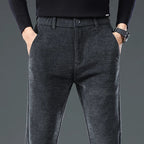 Men's Precision Flex Slacks Comfortable Fit Stretch Fabric-Outfit2Go