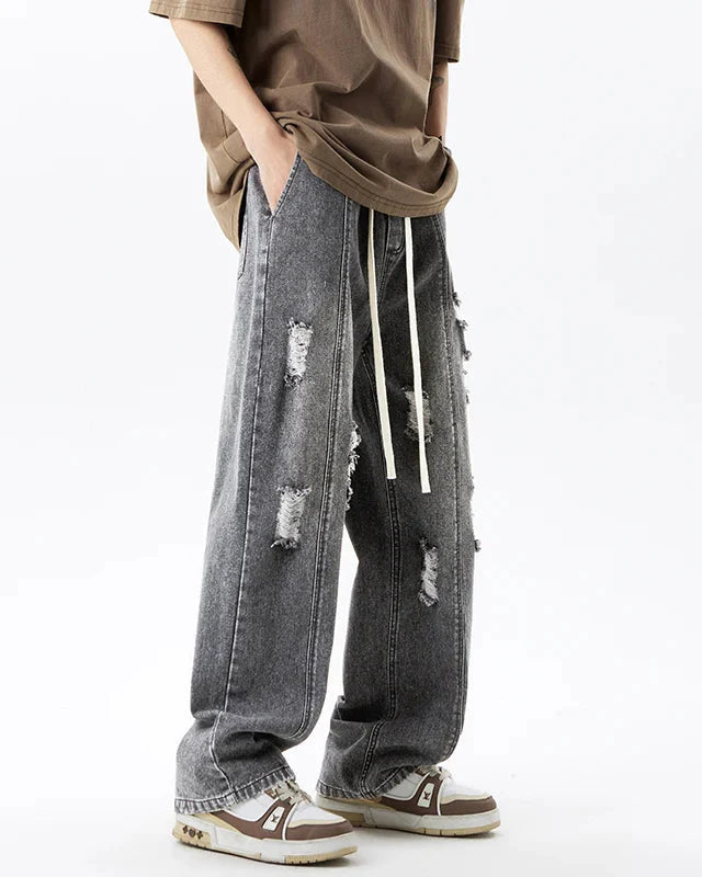 Men's Relaxed Fit Jeans with Comfortable Stretch-Outfit2Go