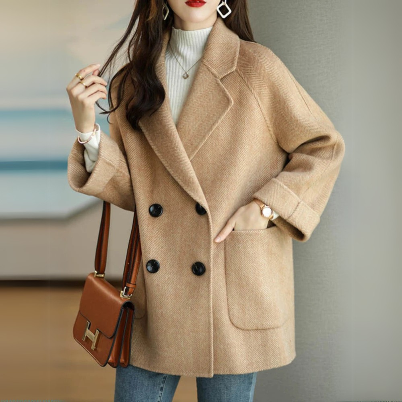 Women's Veloura Overcoat - Stylish and Cozy Outerwear-Outfit2Go