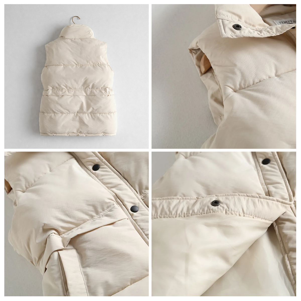 Women's Stylish Puffer Vest-Outfit2Go