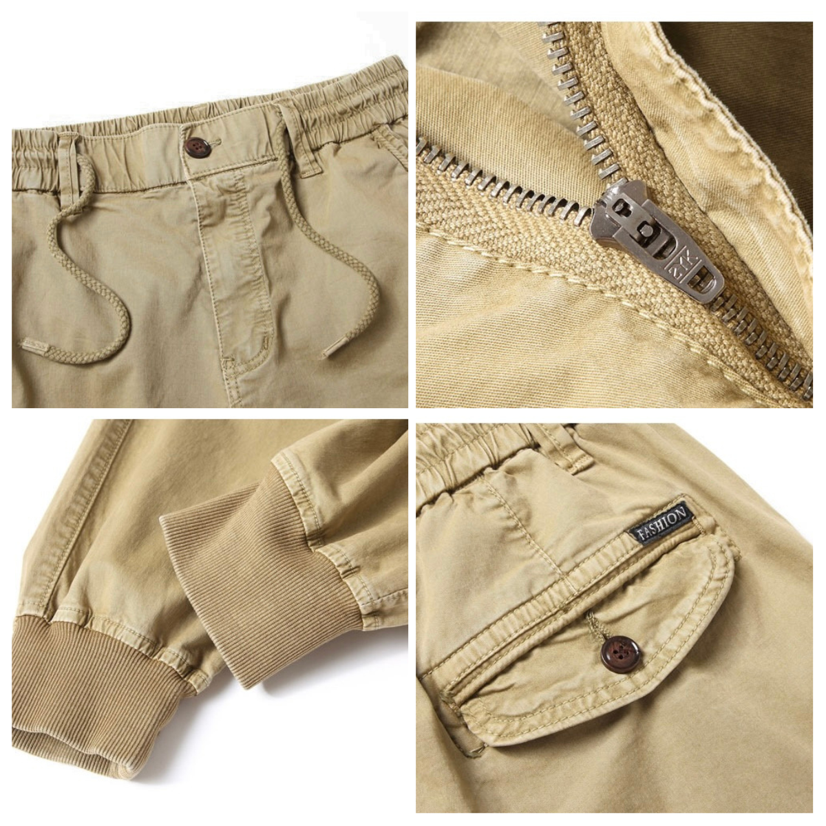 Men's Cargo Pants - Stylish and Functional Utility Trousers-Outfit2Go